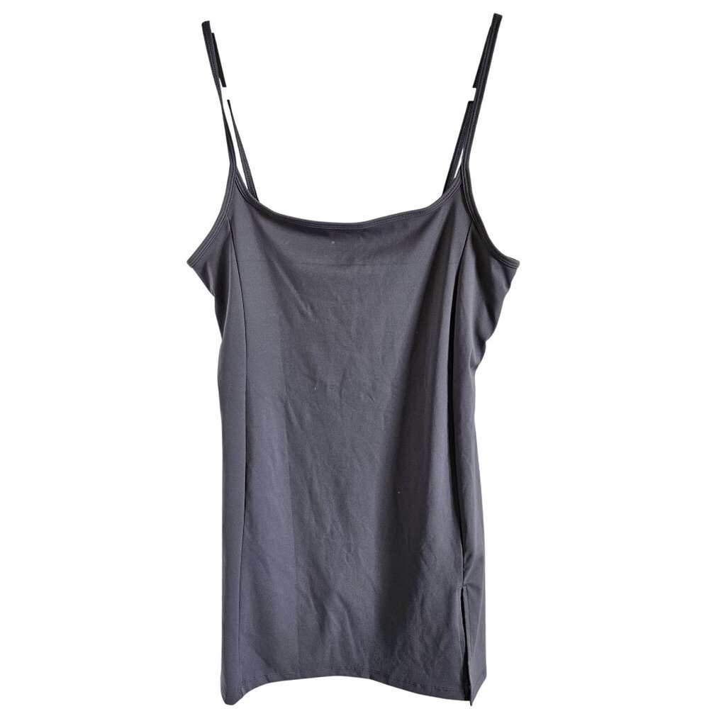 Qinsen Woman Size L One Piece Tennis Dress With Shorts Pockets  Spaghetti Straps
